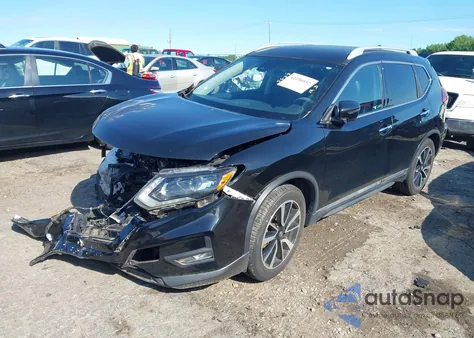 2019 Nissan Rogue Sl z USA, uszkodzony, nr VIN 5N1AT2MT6KC759616